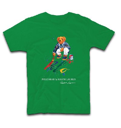 Polo Bear Painting Logo T-shirt