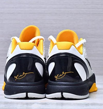 Kobe 6 Protro White Del Sol Sneakers