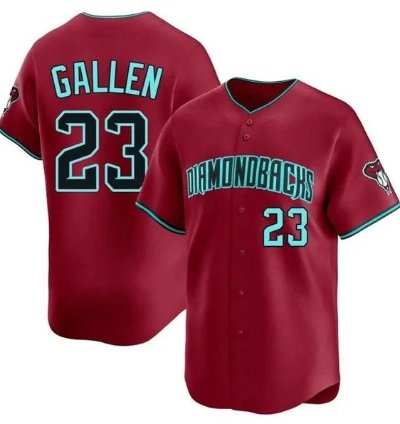 Zac Gallen Jersey 23 Diamondbacks Vapor Premier Limited All Stitched Red