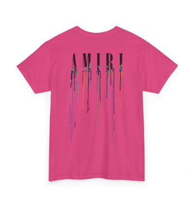 Amiri Paint Drip Heliconia T-shirt - Size Usa