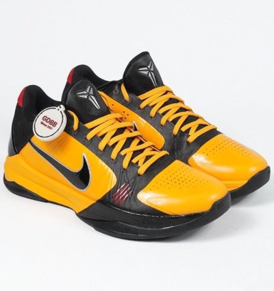 Nike Kobe 5 Protro Bruce Lee Sneakers
