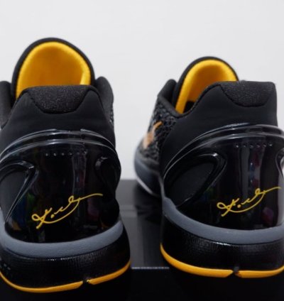 Kobe 6 Black Del Sol Sneaker