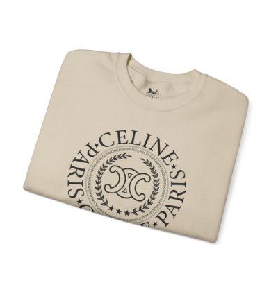 Celine University Sand Sweatshirt - Size Usa