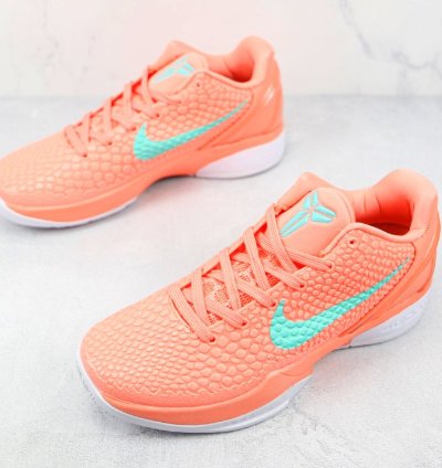 Kobe 6 Protro Peach Jam Anthony Davis Sneakers