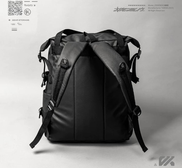 Kremlin Detroit Tech Gear Backpack 25l - Black