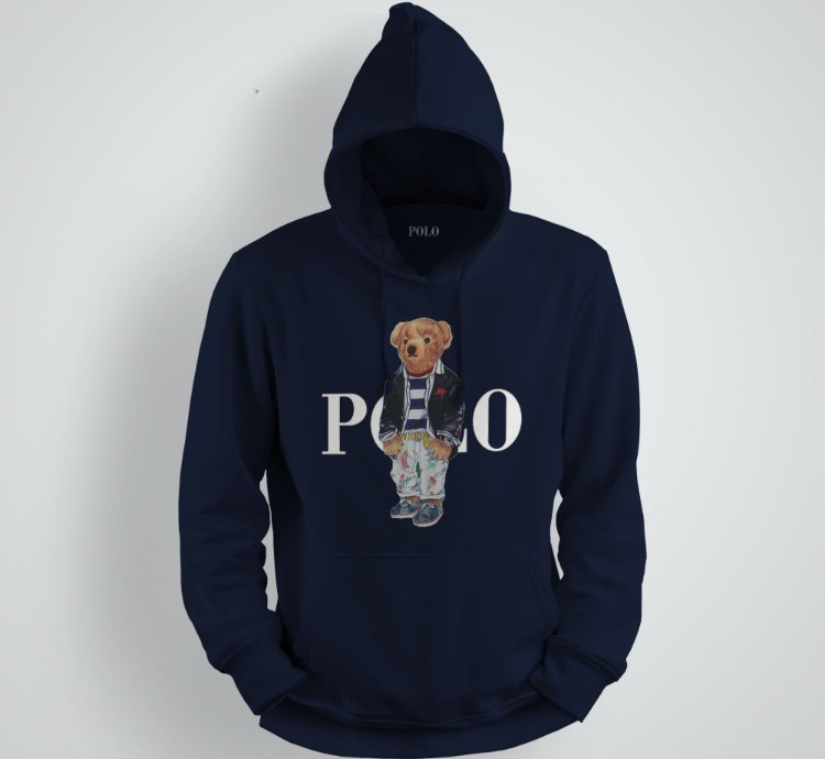 Hoodie Polo Ralph Lauren Polo Bear Fleece Navy