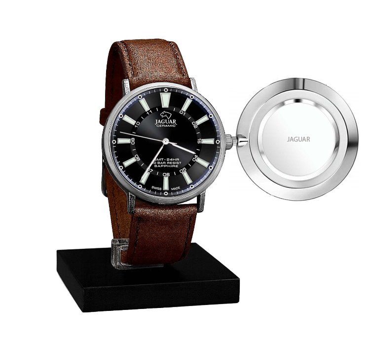 Jaguar Logo Watch Elegant Design Suitable For Men