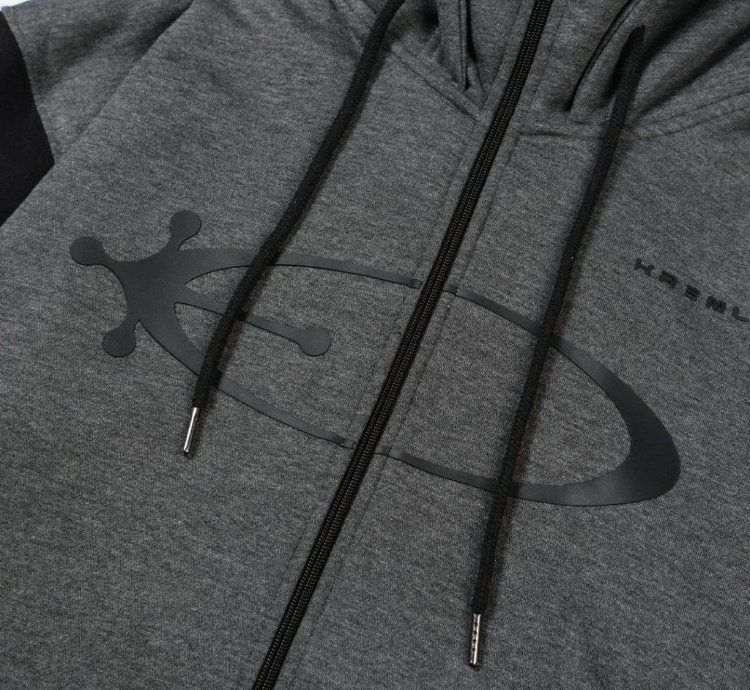 Kremlin - Eclipse Balaclava Zipper Hoodie Darkpoetic Series - Misty Gray