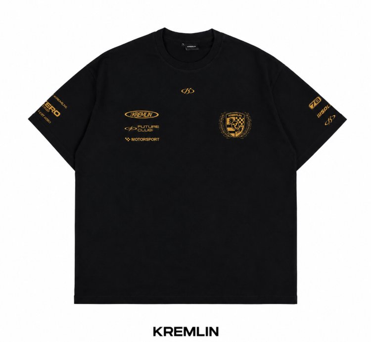 Kremlin Rushgold - T-shirt Regular Graphic Racing Gold
