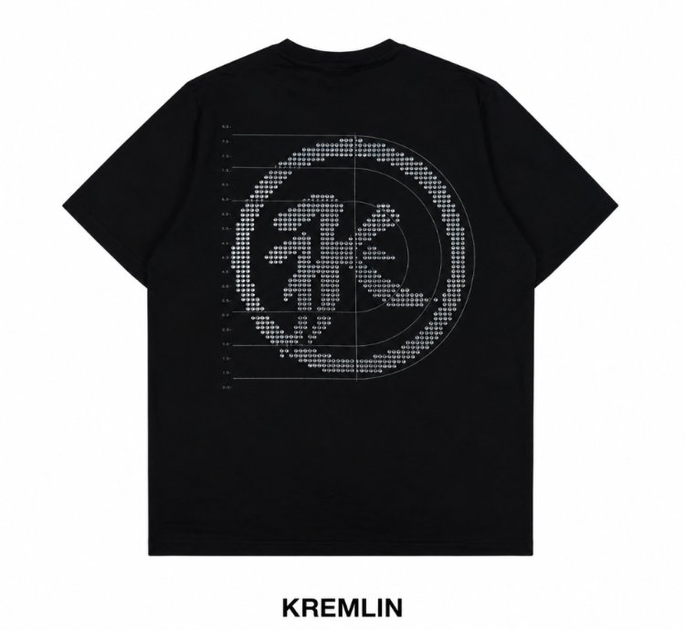 Kremlin Graphic T-shirt Black - Digitrek