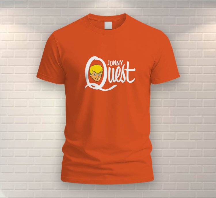 Jonny Quest Vintage Cartoon T-shirt Orange