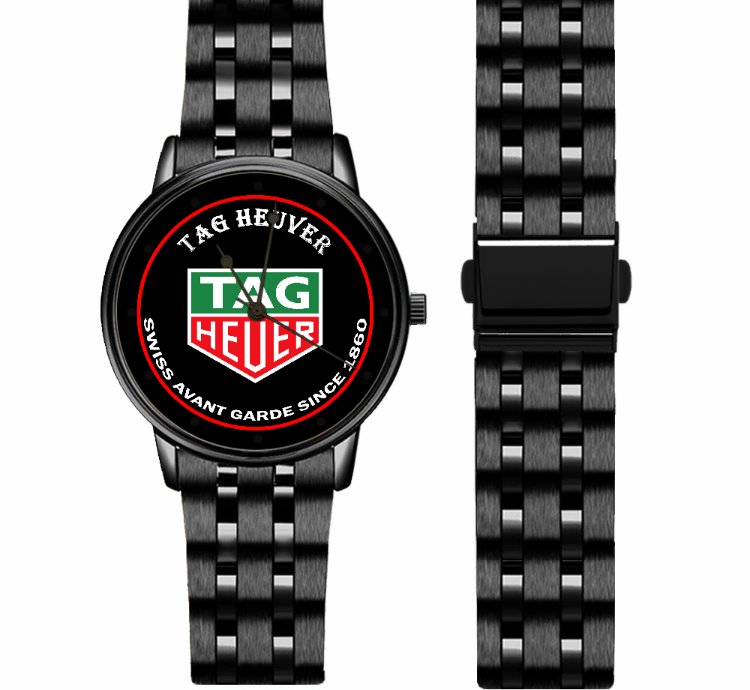 Tag Heuer Logo Swiss Avant Garde Since 1860 Sport Watch
