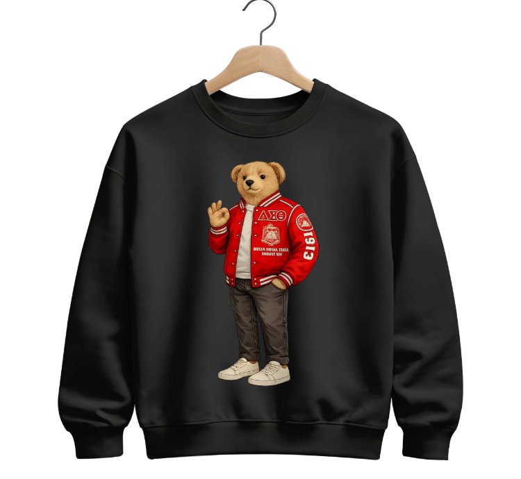 Polo Ralph Lauren Icon Bear Usa Flag Sweatshirt Forest Green