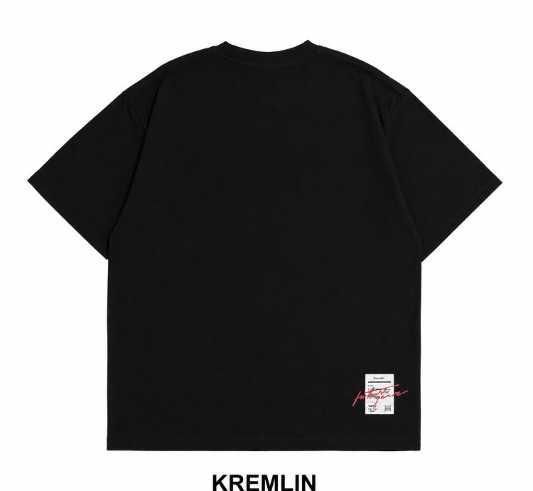 Kremlin Meltdown - T-shirt Oversized Relaxed Fit Black Hd