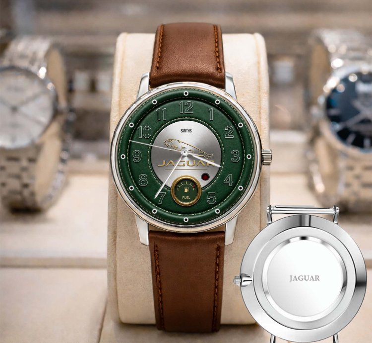 Jaguar Watch Luxury Leather Strap Watch