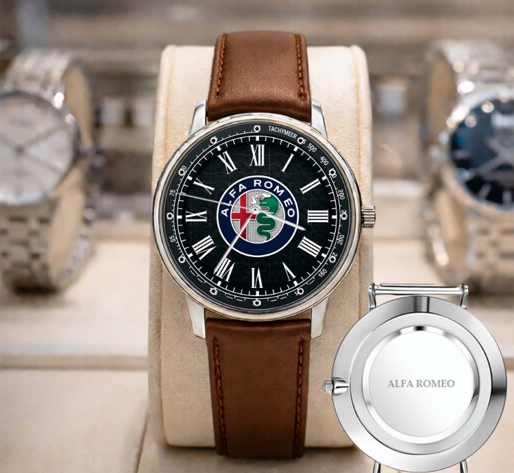 Alfa Romeo Black Design Sport Watch