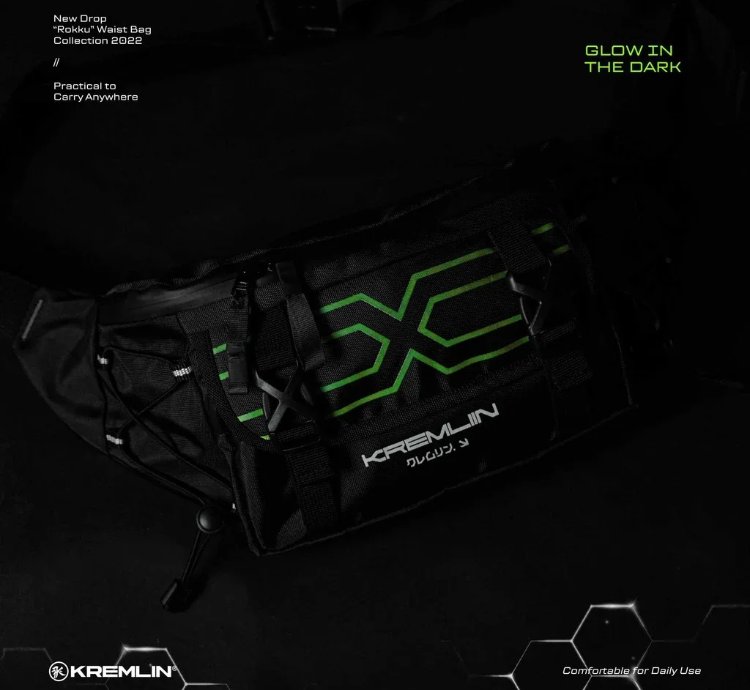 Kremlin Rokku - Waistbag Original Glow In The Dark