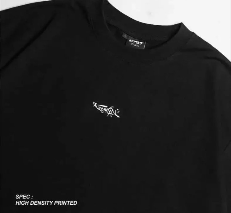 Kremlin Oversized Puff T-shirt Black - Groove