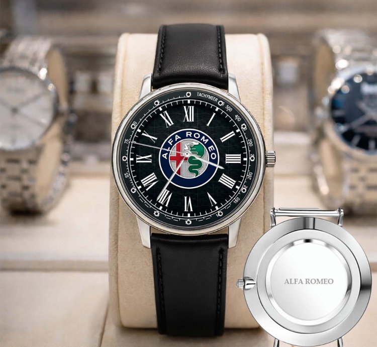 Alfa Romeo Black Design Sport Watch