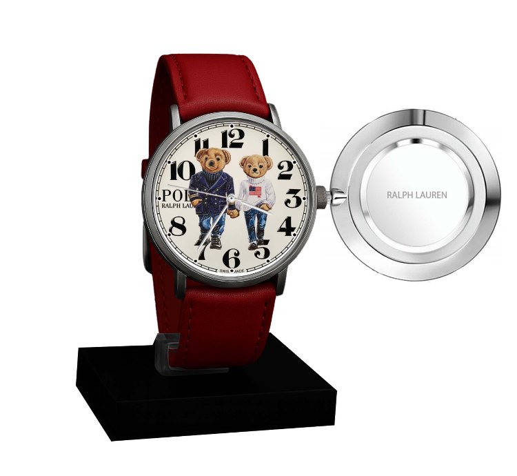 Polo Watch Luxury Bear Design With Couple