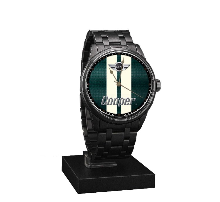 Mini Cooper Green Watch Stainless Steel