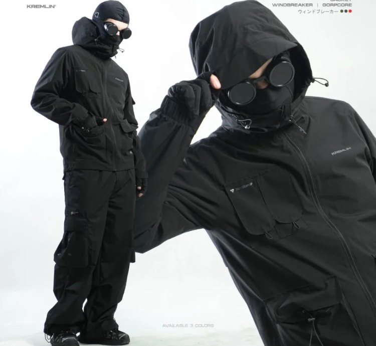 Kremlin Gorpcore Windbreaker Jacket Trooper