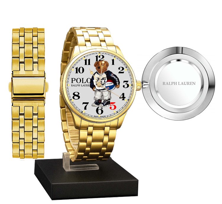 Polo Watch Luxury Bear Design