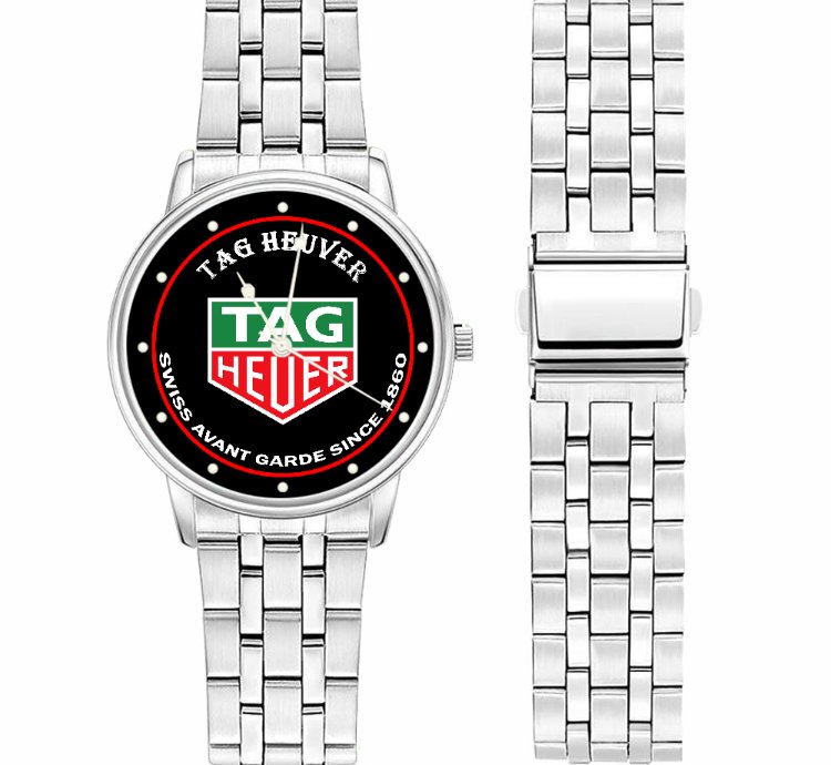 Tag Heuer Logo Swiss Avant Garde Since 1860 Sport Watch
