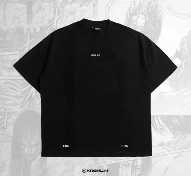 Kremlin Oversized Anime T-shirt - Rumbling