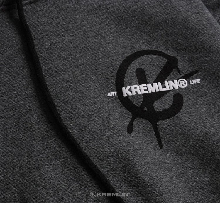 Kremlin Mirage - Pullover Hoodie Typo Graphic Hd Puff