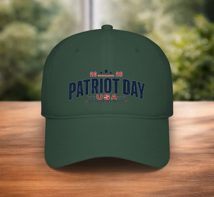 Patriot Day Usa 2026 Hat 911 Never Forget Baseball Cap American Memorial Cap September 11 Tribute Gift Green
