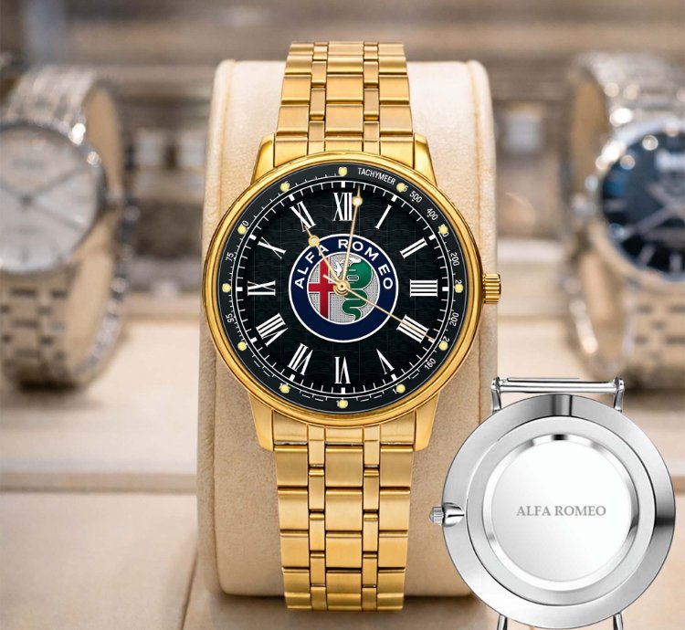 Alfa Romeo Black Design Sport Watch