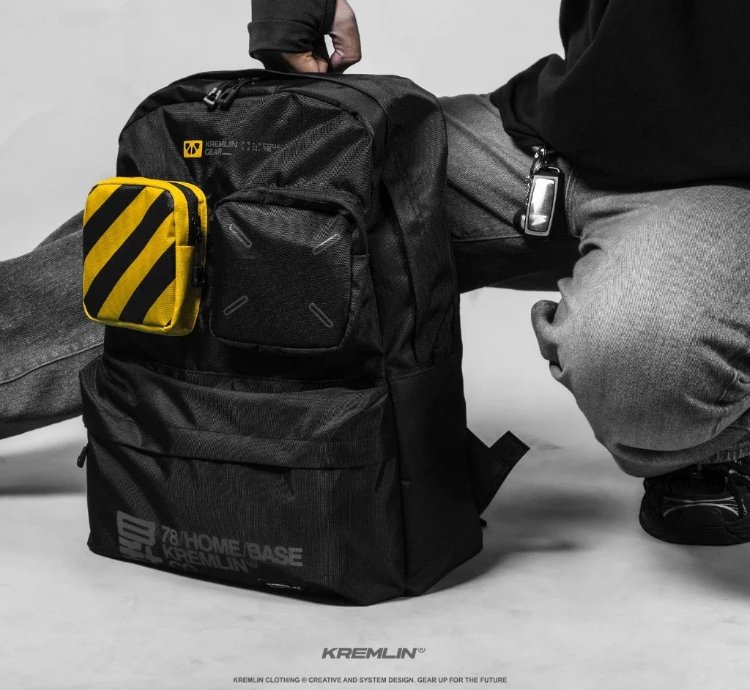 Kremlin Harbor Backpack Techwear - Black