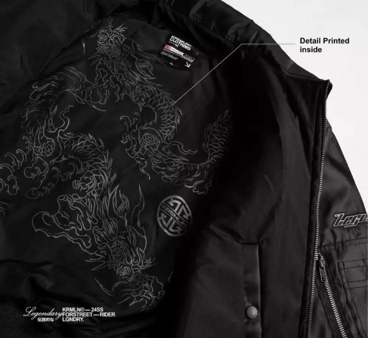 Kremlin Boxy Bomber Jacket Legendary