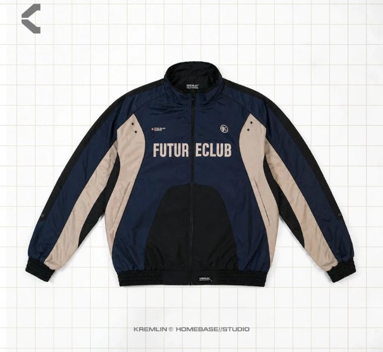 Kremlin Atlas - Tracktop Suit Jacket Future - Navy
