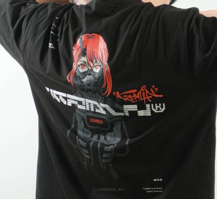 Kremlin Oversized Anime T-shirt - Maxima