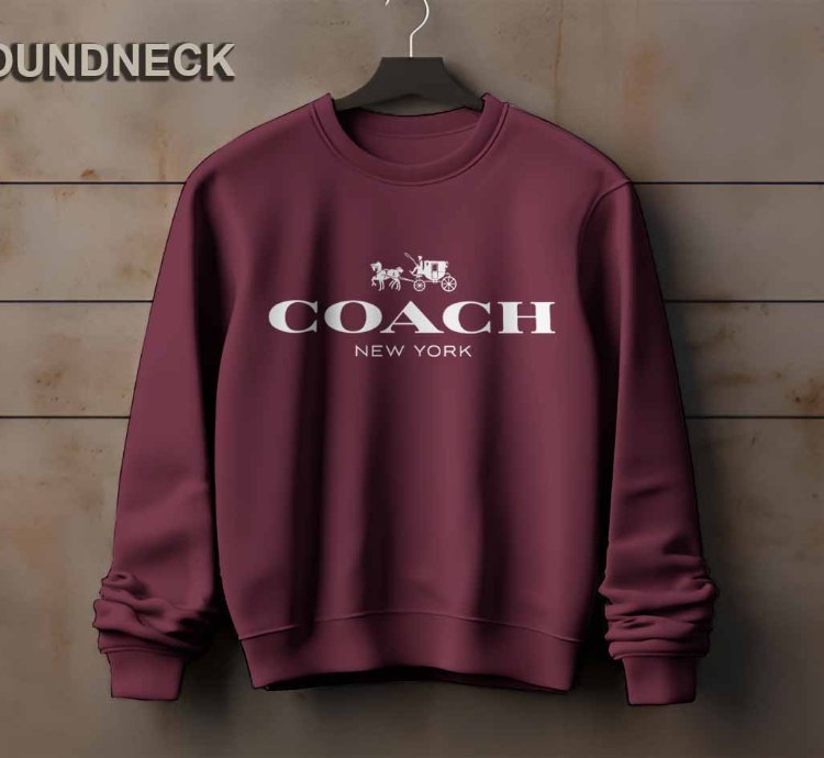 Coach Logo Sweatshirt Elegant Design Us Size