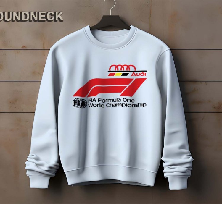 Audi F1 Logo Sweatshirt Elegant Design Us Size