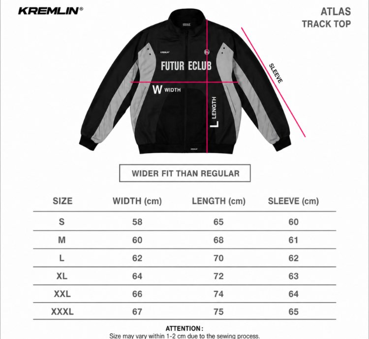 Kremlin Classic Track Jacket Navy Atlas