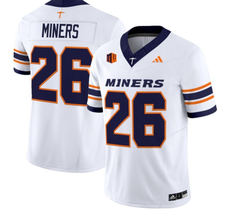 Miners 26 Utep Miners Football Jersey 2016 Vapor Limited All Stitched