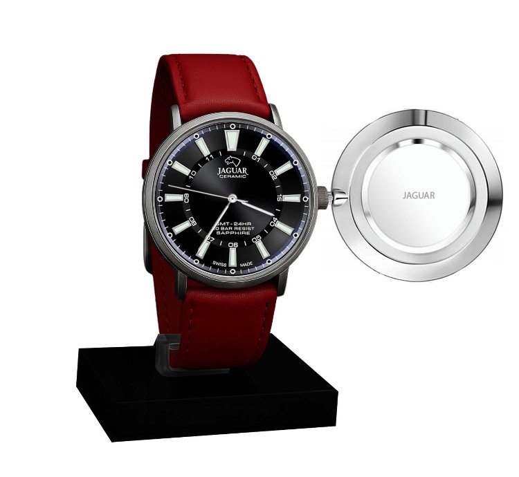 Jaguar Logo Watch Elegant Design Suitable For Men