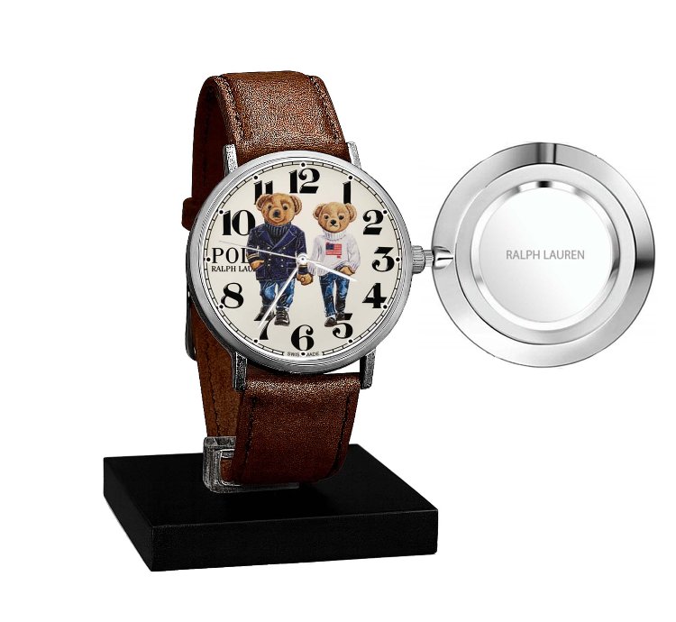 Polo Watch Luxury Bear Design With Couple