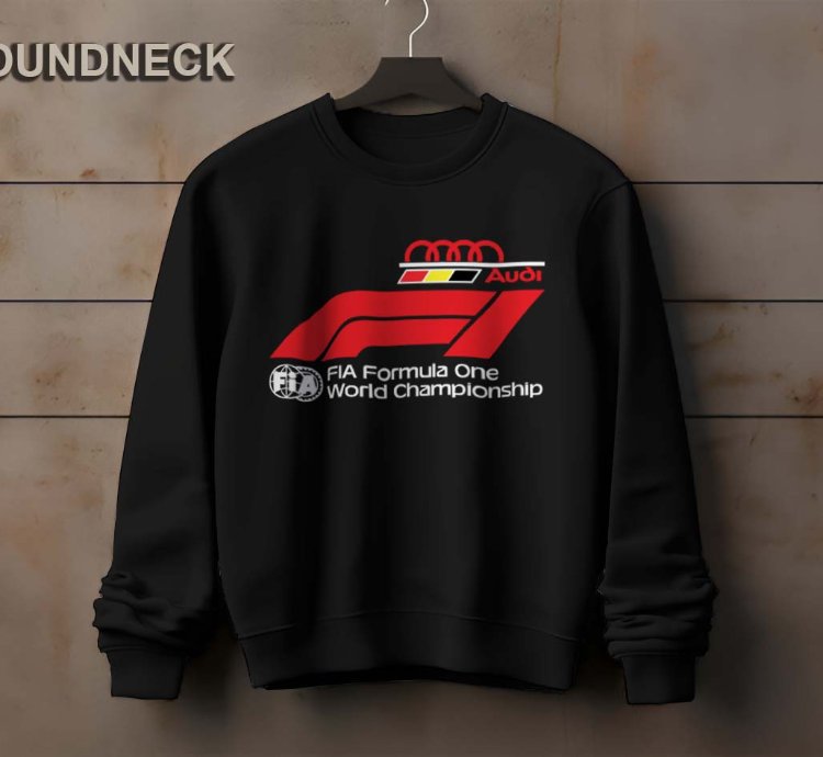 Audi F1 Logo Sweatshirt Elegant Design Us Size