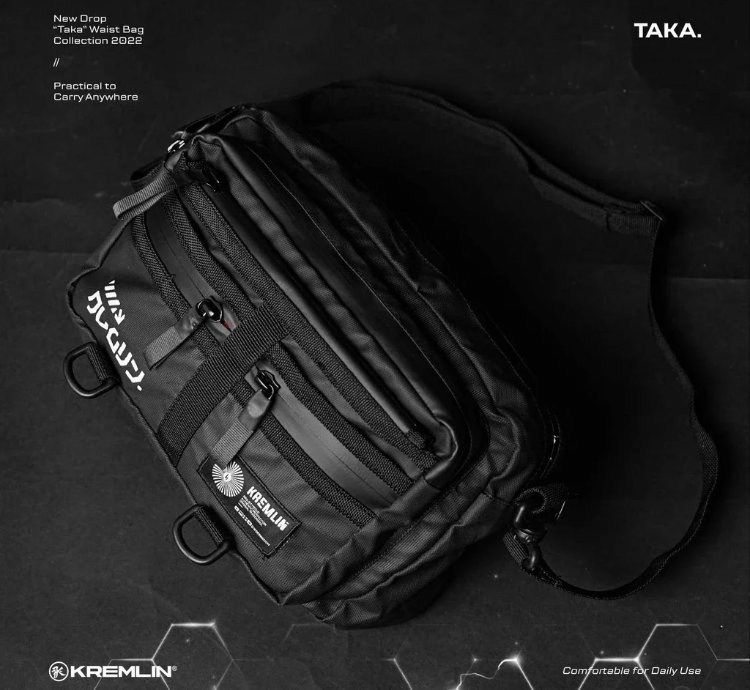 Kremlin Taka - Slingbag Waist Bag 3 Styles Original