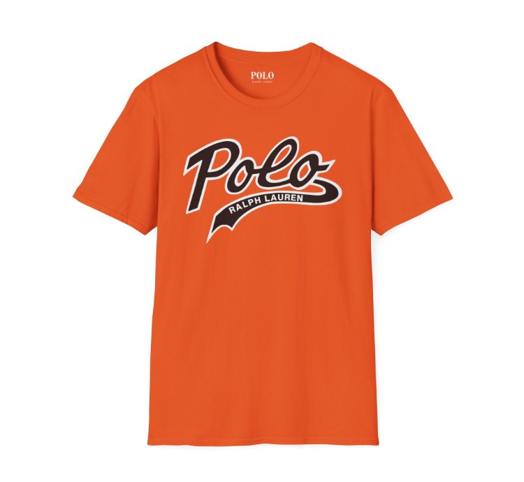 Polo Ralph Lauren Orange T-shirt - Size Usa