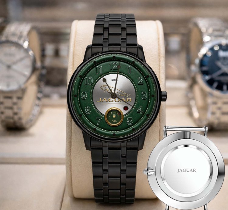 Jaguar Watch Luxury Leather Strap Watch