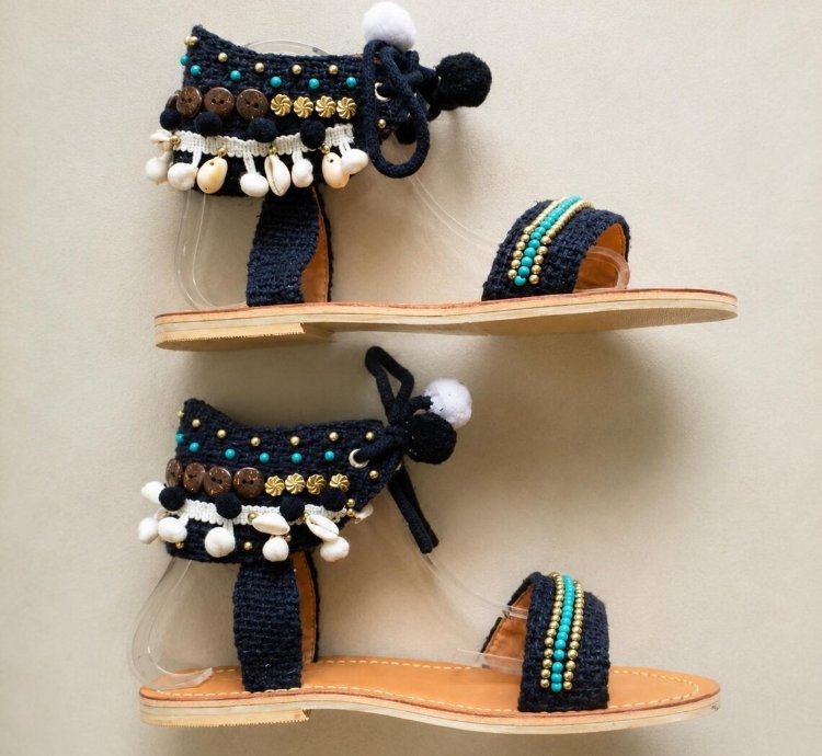 Handmade Bali Sandals Women Boho Beach Summer Shoes Coastal Resort Style
