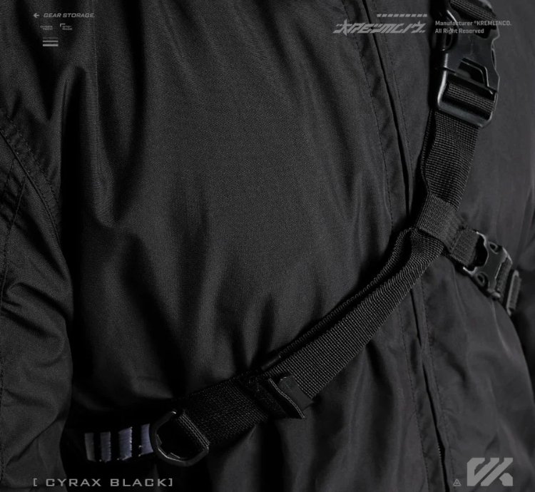Kremlin Cyrax Black - Waistbag Double Strap Sling