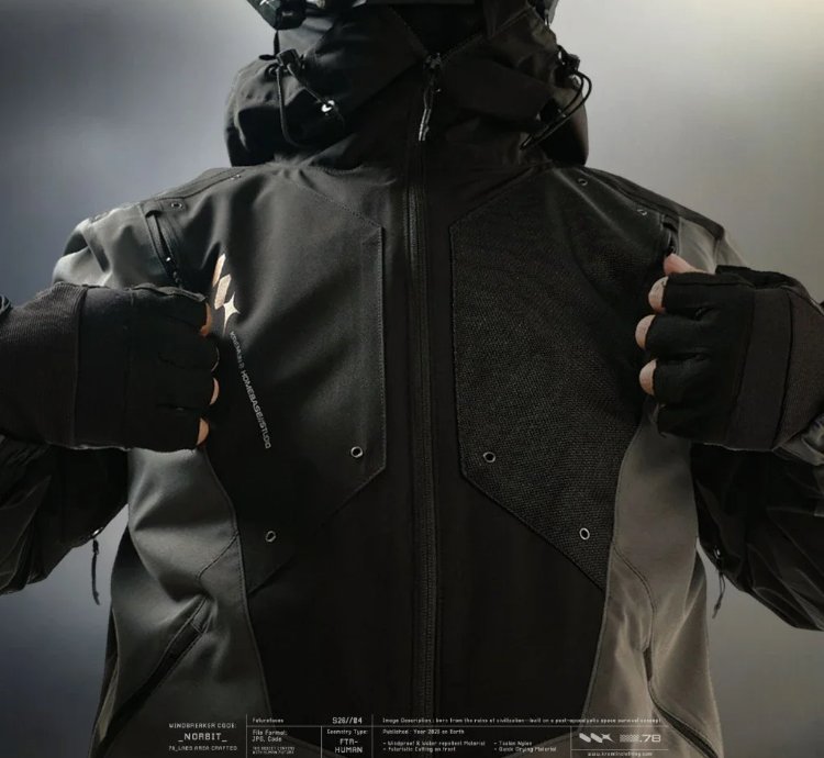 Kremlin Norbit - Jacket Modular Windbreaker Biker Rider
