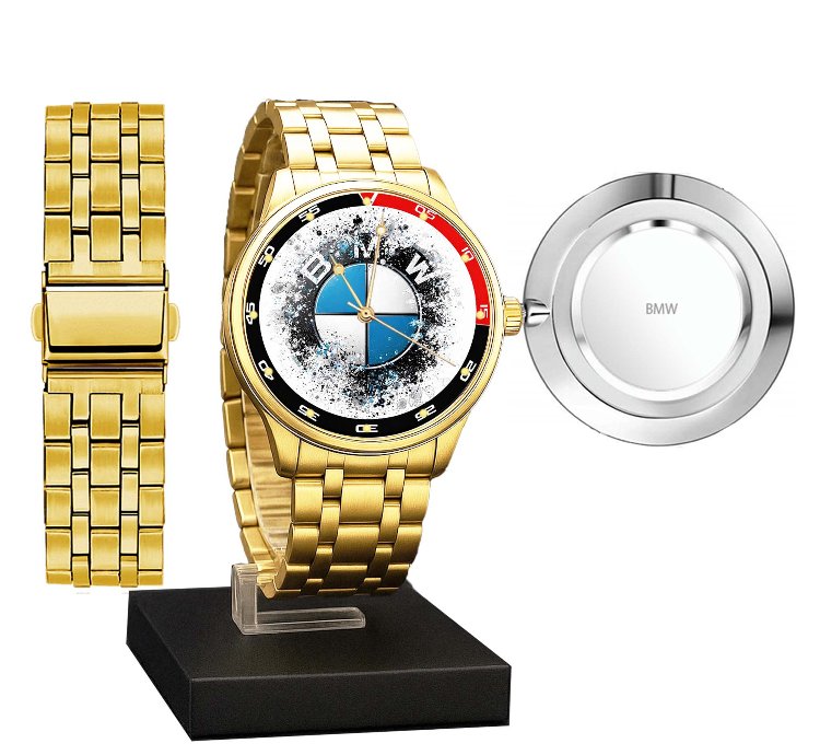 Bmw Watch Luxury Design Bmw Car Logo Watch
